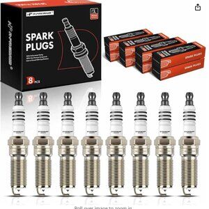 A-Premium Iridium Platinum Spark Plugs (Pack of 4)